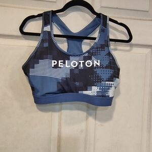 NWOT Adidas Peloton Women's XL Blue Sports Bra